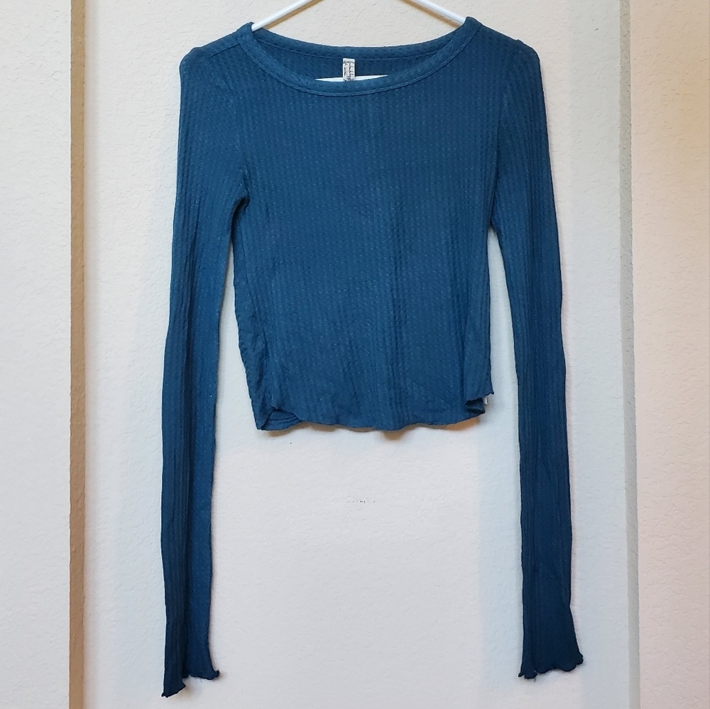 Free People Bella Thermal Layering Top. Size Small
